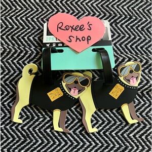 Pug Luggage Tag Set | 2pcs
